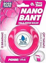 Tape Nano Bant Pembe Çift Taraflı 19 Mm X 2 Mt ürün görseli 1