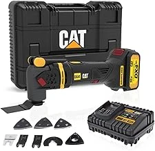 Cat Dx41 18Volt/4.0Ah Li-Ion Tek Akülü Kömürsüz Profesyonel Çok Amaçlı Devir Ayarlı Raspalama+14 Adet Aksesuar ürün görseli 1