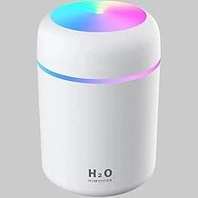 Wiforte Beyaz Hava Nemlendirme Humidifier – Ortam, Oda Araç İçin Buhar Makinesi, Işıklı Nemlendirici Sprey (Yüksek Performans) ürün görseli 1
