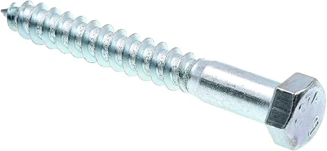 Prime-Line 9056275 Lag Vida, Altıgen Kafa, 3/20,3 X 7,6 Cm, Çinko Gümüş Kaplama Paslanmaz Çelik, 25 Adet ürün görseli 1