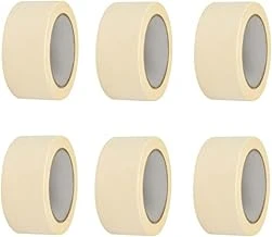 Tify 6 Adet Maskeleme Bandı Boya Bandı 36Mm X 25M Kağıt Bant ürün görseli 1
