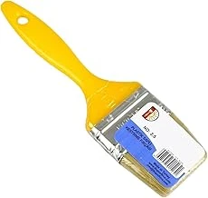 Kalın Plastik Saplı Kestirme Fırça - Dayanıklı Ergonomik Boyama Fırçası ürün görseli 1
