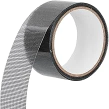 48 Mm X 2 Metre Yapışkanlı Sineklik Tülü Tamir Bandı Yırtık Kopmuş Delik Fiber Tül Yapıştırma Gri ürün görseli 1
