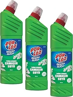 Porçöz Çamaşır Suyu Bahar Tazeliği 750 Ml (3 Paketi) ürün görseli 1