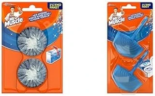 Mr Muscle Rezervuar Blok 2'Li Paket (1 X 2 Adet) Mr Muscle Aqua 2'Li Klozet Bloğu (1 X 2 Adet) ürün görseli 1