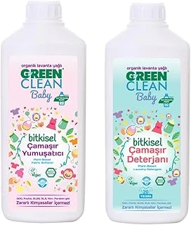 U Green Clean Green Clean Baby Çamaşır Deterjanı 1 Lt Baby Yumuşatıcı 1 Lt Set ürün görseli 1