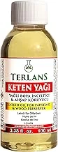 Terlans Keten Yağı Resim Yağı Ahşap Koruyucu 100 Ml Linseed Oil ürün görseli 1