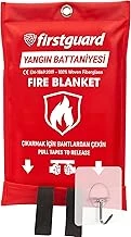 Yangın Battaniyesi *Askısı Ile,Fire Blanket 1M X1M (40 Inch X 40 Inch) ürün görseli 1