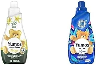 Yumoş Konsantre Çamaşır Yumuşatıcısı Vanilya 1200 Ml 50 Yıkama 1 Adet Yumoş Extra Çamaşır Yumuşatıcısı Lilyum 1440 Ml ürün görseli 1