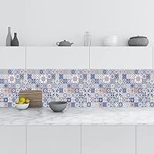 Mutfak Tezgah Arası Folyo Fayans Kaplama Folyosu İspanyol Seramik Desen 60X400 Cm ürün görseli 1