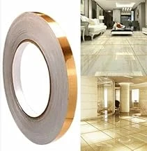 Fayans Arası Şerit Bant 1Cmx50M Gold Kendinden Yapışkanlı Derz Bandı ürün görseli 1