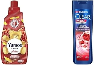 Yumoş Extra Konsantre Çamaşır Yumuşatıcısı Amber 1440 Ml(2) Clear Men Kepeğe Karşı Etkili Şampuan Hızlı Stil 2'Si 1 Arada Kolay Şekil Alan Saçlar 350 Ml Mavi(1) ürün görseli 1