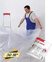 Hışır Örtü Boyacı Naylonu Eşya Zemin Koruma 30 M² (4X7.5 Metre) ürün görseli 1