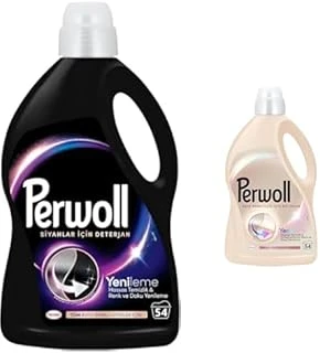 Perwoll Seti | Yenileme Siyahlar Için Sıvı Deterjan 54 Yıkama 2.97 Lt X1 + Renkliler 2.97 Litre, 3L, 54 Yıkama X1 ürün görseli 1