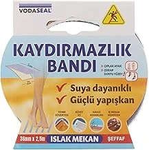 Vodaseal Islak Mekan Kaydırmazlık Bandı, 36Mmx2.5, Şeffaf ürün görseli 1