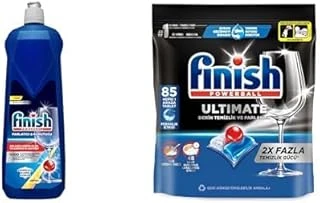 Bulaşık Makinesi Parlatıcı & Kurutucu Limonlu (1 X 800 Ml) Ultimate 85 Kapsül Bulaşık Makinesi Deterjanı Tableti (1 X 85 Kapsül) ürün görseli 1
