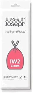 Joseph Joseph Intelligentwaste Organik Torbası, 50 Adet, 4 Litre, Şeffaf ürün görseli 1