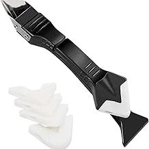 3 Yedek Başlık İle, Derz Kazıyıcı, Yapışkan Çıkarma Kazıyıcı, Silikon Aracı, Cam Temizleme Kazıyıcı, Etiketler, Çıkartmalar, Yapışkanlar Derz Silikon Kazıyıcıları ürün görseli 1