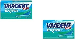 Vivident Extra Nane-Mentol Aromalı Şekersiz-Tatlandırıcılı Şerit Sakız 26G (2 Adet) ürün görseli 1