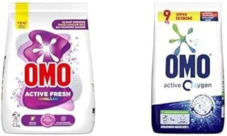 Fresh Renkliler Için 36 Yıkama Toz Deterjan (1 X 5500 G) Oxygen Toz Çamaşır Deterjanı Beyazlar İçin 9 Kg ürün görseli 1