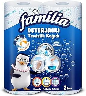 Familia Deterjanlı Kağıt Havlu Desenli 3 Katlı 2 Adet ürün görseli 1
