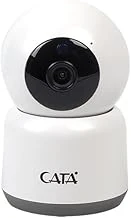 Cata Ct-4050 Kablosuz Akıllı Güvenlik Kamerası - Full Hd 1080P, Gece Görüşlü, 2 Yönlü Ses, Hareket Algılama, Pan/Tilt Zoom, Wifi, 64Gb Sd Kart Destekli ürün görseli 1