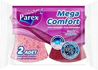 Parex Mega Sünger Oluklu 2'Li 1 Paket (1 X 2 Adet) ürün görseli 1