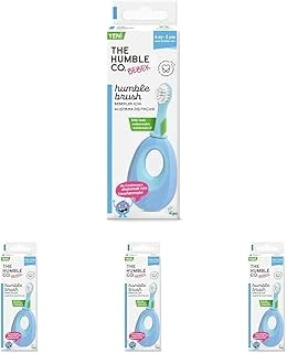 The Humble Co. - Humble Brush Baby Bebekler Için Alıştırma Fırçası - (Tavsi̇ye Yaş 6+ Ay - 2 Yaş) (4 Paketi) ürün görseli 1