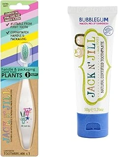 N' Jıll N Jill Doğal Bakım Seti (Bunny&Koala Fırçası + Sakız Aromalı Macun 50G) ürün görseli 1