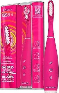 Foreo Issa 4 Elektrikli Fırçası – 4’Ü 1 Arada Şarj Edilebilir, Yumuşak Kıllar, Uzun Süreli Kullanım, Nazik Temizlik - Fuchsia ürün görseli 1