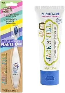 N' Jıll N Jill Doğal Bakım Seti (Unicorn&Monkey Fırçası + Sakız Aromalı Macun 50G) ürün görseli 1