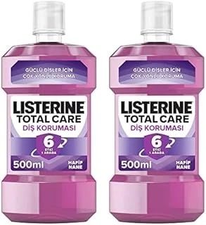 Listerine Total Care Korumasi Ağız Bakım Suyu 500 Ml 2Li Paket ürün görseli 1