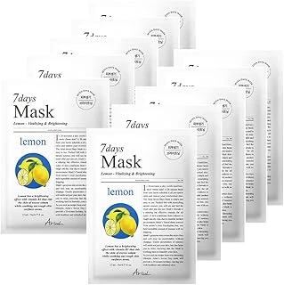 Ariul 7 Days Mask Lemon C - Canlandırıcı Aydınlatıcı Limon Özlü Vegan Kağıt Mask ürün görseli 1