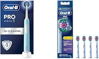 Series 1 Elektrikli Fırçası, 1 Fırçası Başlığı, Tasarımı + 3D White X-Filament Şarjlı Fırçası Yedek Başlığı 4 Adet ürün görseli 1