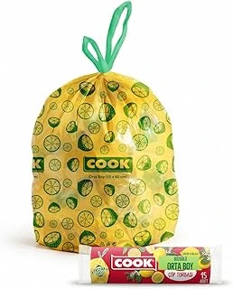 Cook Büzgülü Torbası, Orta Boy, 55 X 60 Cm, 15 Yaprak, Limon Kokulu, Sarı ürün görseli 1