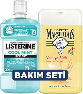 Listerine Cool Mint Hafif Tat 250 Ml + Lpm Vanilya Sütü 250 Ml ürün görseli 1