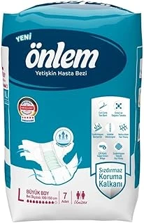 Önlem Large Yetişkin Hasta Bezi 7 Adet ürün görseli 1