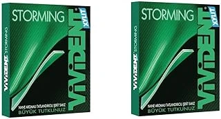 Vivident Storming Nane Aromalı Şekersiz-Tatlandırıcılı Şerit Sakız 33G (2 Adet) ürün görseli 1