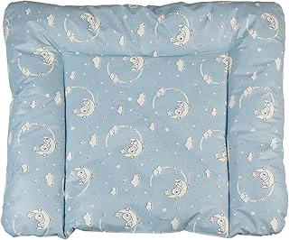 Baby'Ness Elyaf Dolgulu Pvc Alt Değiştirme Minderi, Sıvı Geçirmez, Tutmaz, Aydede Desenli, Mavi, 75X85Cm ürün görseli 1
