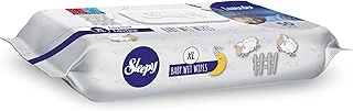 Sleepy, Xl Lavanta Kokulu Bebek Vücut Temizleme Havlusu 50 Yaprak, Beyaz ürün görseli 1