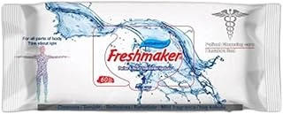 Freshmaker Antibakteriyel Hasta Vucüt Temizleme Mendili 60 Yaprak ürün görseli 1