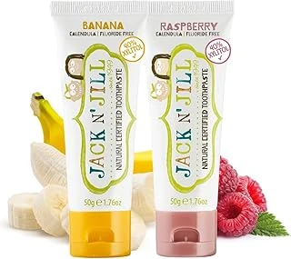N' Jıll N' Jill N Jill Doğal Macunu - Muz & Ahududu 2'Li Paket (2X50G) ürün görseli 1
