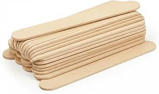 50 Adet Ahşap Dil Çubuğu 15 Cm | Doğal, Pürüzsüz Kenarlı | El İşi, Hobi, Eğitim Kullanım İçin ürün görseli 1