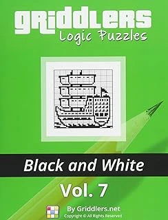 Griddlers Logic Puzzles: Black And White ürün görseli 1