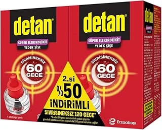 Detan 60 Gece Elektrolikit 2.Si%50 Yedek ürün görseli 1