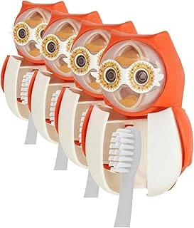 Flipper Kum Saatli̇ Di̇ş Firçasi Hi̇jyeni̇k Saklama Kabi - Turuncu 1Paket(1X1 Adet) (4 Paketi) ürün görseli 1