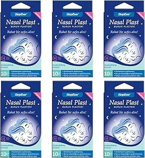 Stopever Nasal Plast, Nefes Açici Bant, Normal Boy 6 Paket (6 X 10 Adet) ürün görseli 1