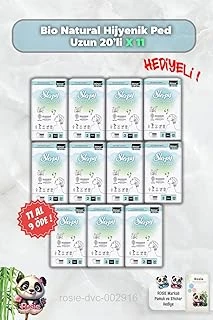 Hijyenik Ped Uzun 20'Li Sleepy Bio 11 Al 9 Öde Rosie ürün görseli 1