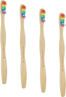 The Humble Co. Brush Orta Proud Edition Renkli Yetiştkin Fırçası (4 Paketi) ürün görseli 1