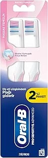 Pro-Sensitive Advanced Hassas Temizlik Fırçası, Ekstra Yumuşak, 2 Adet ürün görseli 1